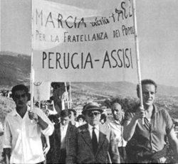 Marcia della pace di domenica 24 settembre 1961