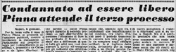 La Stampa, 7 gennaio 1950
