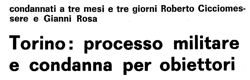 Nuovi Tempi, 28 maggio 1972